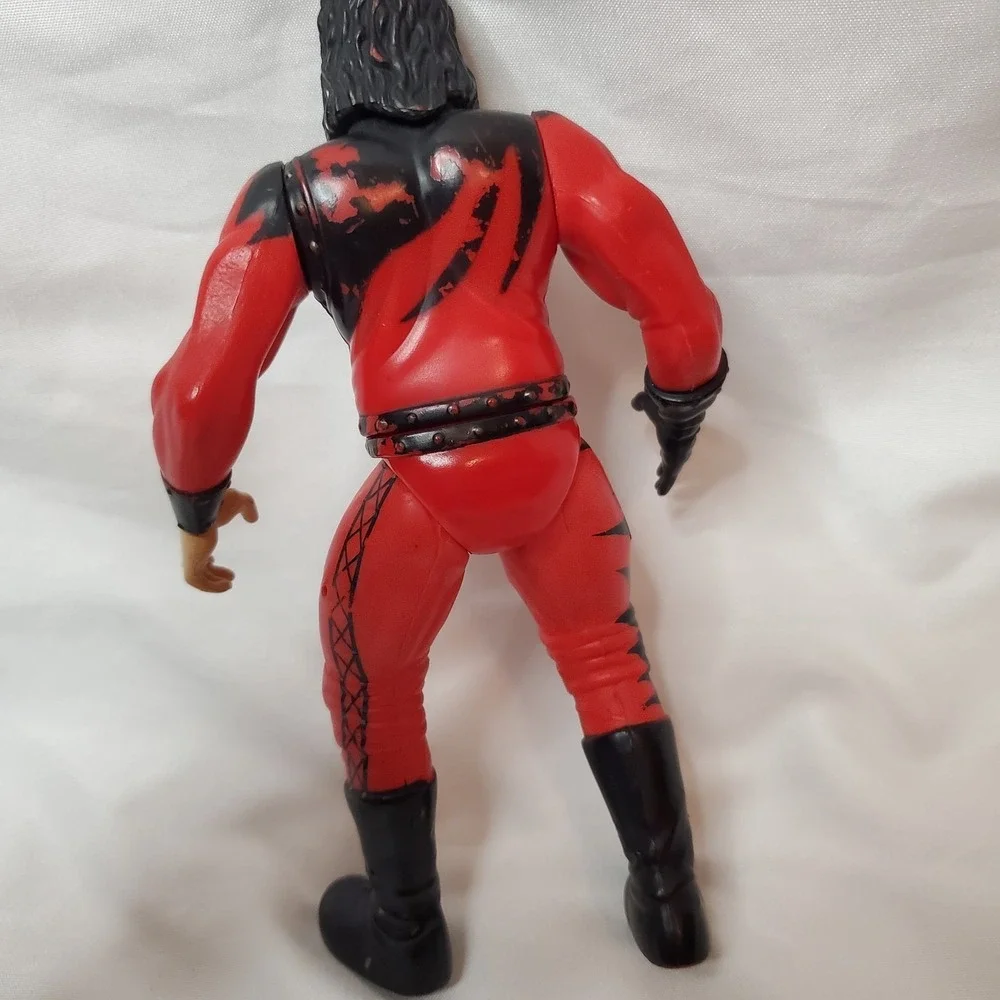 Vintage WWF Kane 1998  Jakks Wrestling Action Figure The Big Red‎ Machine WWE